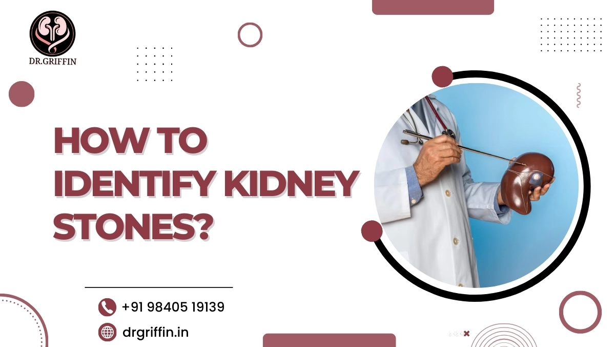 how to identify kidney stones?
